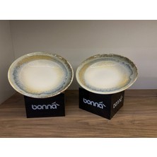 Bonna Knidos Gourmet Çukur Tabak 24 cm 400 cc