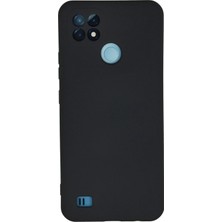 Sylar Realme C21 Kılıf Nano Içi Kadife Silikon - Lacivert
