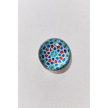 Paşabahçe Kütahya Kağıt Ağırlığı Kırmızı Mavi