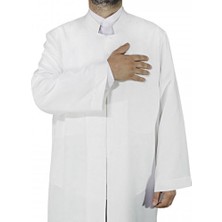 Akıncı Tekstil Hakim Yaka Cübbe Keten