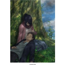 Pixaflair - Eren & Mikasa - Attack On Titan - Tablo - Çerçevesiz Film Poster