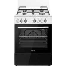 Tecna Tf 613WBR+ Turbo Fanlı 3 Gaz+1 Wok Göz Ocaklı Tam Boy Fırın