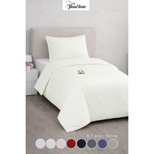 Vionel Home Tek Kişilik %100 Pamuk Saten Nevresim Seti | Premium Seri | 8 Renk Seçeneği (160X220)
