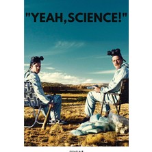 Pixaflair - Breaking Bad - Science - Tablo - Çerçevesiz Film Poster