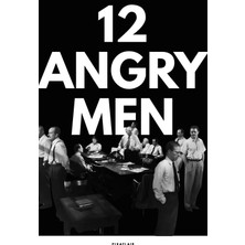Pixaflair - 12 Angry Men - Tablo - Çerçevesiz Film Poster