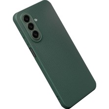 Sylar Samsung Galaxy A57 5g Thermax Silikon Kılıf - Koyu Yeşil