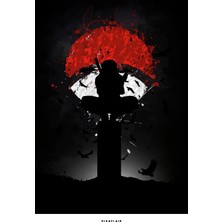 Pixaflair - Naruto - Itachi Uchiha - Tablo - Çerçevesiz Film Poster