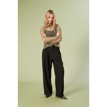 Nisan Triko Ajurlu Triko Bluz