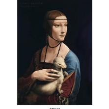 Pixaflair - Leonardo Da Vinci's Lady With An Ermine - Tablo - Çerçevesiz Poster