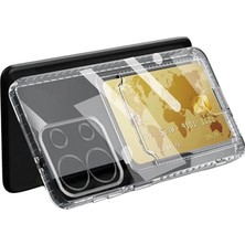 Beei Note 13 4g Kılıf Kart Şeffaf - Şeffaf