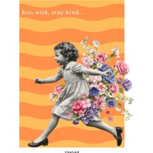Pixaflair - Run Wild1 - Tablo - Çerçevesiz Dekor Poster