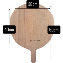 Balkar Ticaret 38X40X50 Xxl+ Fırın Küreği Endüstriyel Güç