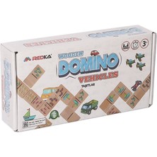 Daniska RD5649 Ahşap Domino Oyunu Araçlar -Redka