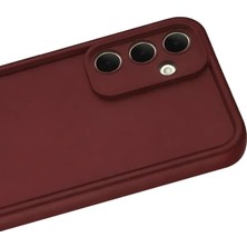 Sylar Samsung Galaxy A56 Kılıf Viera Silikon - Bordo