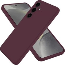 Sylar Samsung Galaxy A36 Kılıf First Silikon - Mürdüm