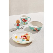 Paşabahçe Deniz Kızı Seramik Pasta Tabağı - 1 Adet