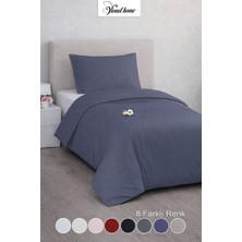 Vionel Home Tek Kişilik %100 Pamuk Saten Nevresim Seti | Premium Seri | 8 Renk Seçeneği (160X220)