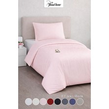 Vionel Home Tek Kişilik %100 Pamuk Saten Nevresim Seti | Premium Seri | 8 Renk Seçeneği (160X220)
