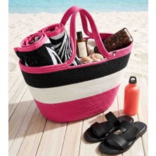 Nesdesing Hasır Plaj Çantası