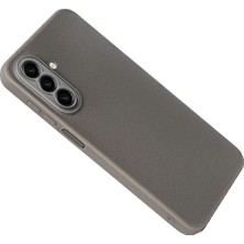 Sylar Samsung Galaxy A37 5g Thermax Silikon Kılıf - Gri