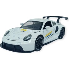 Beei Sesli Işıklı Spor Araba 15 cm - 3291D - Beyaz - 1 Adet