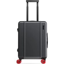 Floyd Antrasit Çekçekli Sert Valiz Floyd Cabin, Tarmac Grey