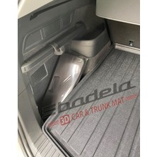 Badela Skoda Kodiaq 2020 Uyumlu 3D Kauçuk Bagaj Havuzu