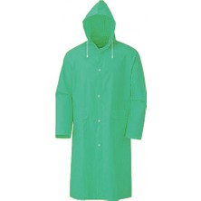 Beei Kapşonlu Cepli Lüx Yağmurluk Haki Yeşil - Standart Beden 2xl