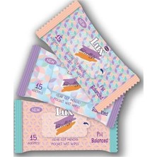 Lux Cep Islak Mendili 15'li 3'lü Ekonomik Paket