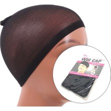 Beei Peruk Takım Bonesi &amp; Filesi / Siyah / 1 Paket / 2 Adet