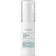 Known Mineralli Ultra Nemlendirici Güneş Koruyucu Krem 50 ml Akneli Ciltler İçin Alkol İçermeyen Özellik