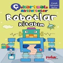 Beei Çıkartmalı Aktiviteler Robotlar Kitabım