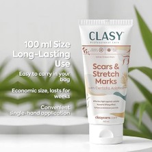 Clasy Care Çatlak ve Cilt Görünümü Kremi – Centella Asiatica ve E Vitamini ile – Çatlak ve Eşitsiz Cilt Görünümünü Azaltmaya Yardımcı – Nemlendirici Vücut Kremi, 100 ml