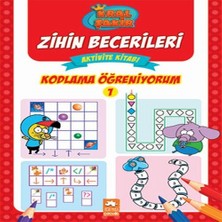 Beei Kodlama Öğreniyorum 1 - Kral Şakir Zihin Becerileri Aktivite Kitabı