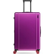 Floyd Mor Çekçekli Sert Valiz Floyd Trunk, Magic Purple