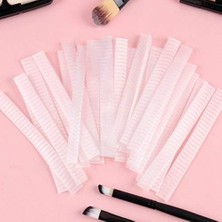 Buffer KK06YT1994 Far Allık Kontür Eyeliner Fırça Malzemeleri Ürünleri Koruyucu File Kapak Örgü Kılıf Set 20LI, Renkli, Medium