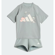 Adidas I Trnstr T Set Bebek T-Shirt Gri KC4614