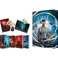 Guardian Bir Kibritle Yok Olmak Iki Kitaplık Özel Kutu ve Öyle Bir Uğradım 2 Yan Boyamalı Ciltli