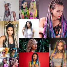 Beei Afrika Örgüsü ve Rasta Için Sen / Şeker Pembesi