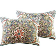 | Yara Koleksiyonu | Yorgan Seti - Ultra Yumuşak Ters Çevrilebilir Örtü Yatak - Hafif, Havalı ve Nefes Alabilir Yatak Örtüsü,, Aqua, 3 Parça