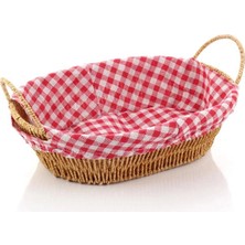 MİEN Mien Rattan Oval Sepet 28X20X8.5 cm