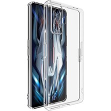 Prolysus Xiaomi Redmi K50 Gaming Kılıf Kamera Korumalı Şeffaf Yumuşak Silikon Kılıf