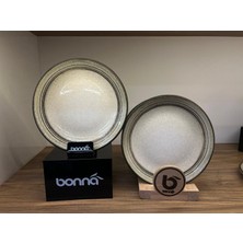 Bonna Cortado Spiral Gourmet Düz Tabak 21 cm