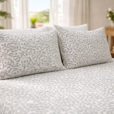 Luna Bueno Viola Bueno Fransea Viola Çift Kişilik Yatak Örtüsü 3 Parça - Gri