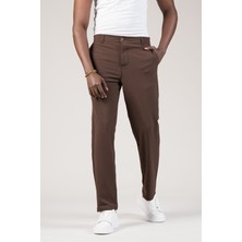 Akçaylar Yazlık Astarsız Arka Beli Lastikli Geniş Paça Yarım Baggy Kumaş Pantolon