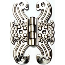 Skygo Krm Dekoratif Sac Menteşe - Büyük, Nikel, 100 Adet Krm