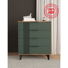 T&B Ekin 4 Çekmeceli Şifonyer - Tamamı Mdf
