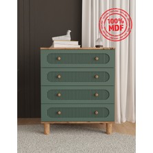 T&B Soho 4 Çekmeceli Şifonyer - Tamamı Mdf