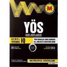 Yös Yabancı Öğrenci Sınavları Genel Yetenek Iq 3 Soru Bankası
