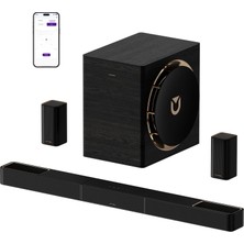 Ultimea Skywave X70 Dolby Atmos 7.1.4 Kanal Soundbar 10" Kablosuz Subwoofer Ev Sinema Ses Sistemi Hoparlör (U442A)